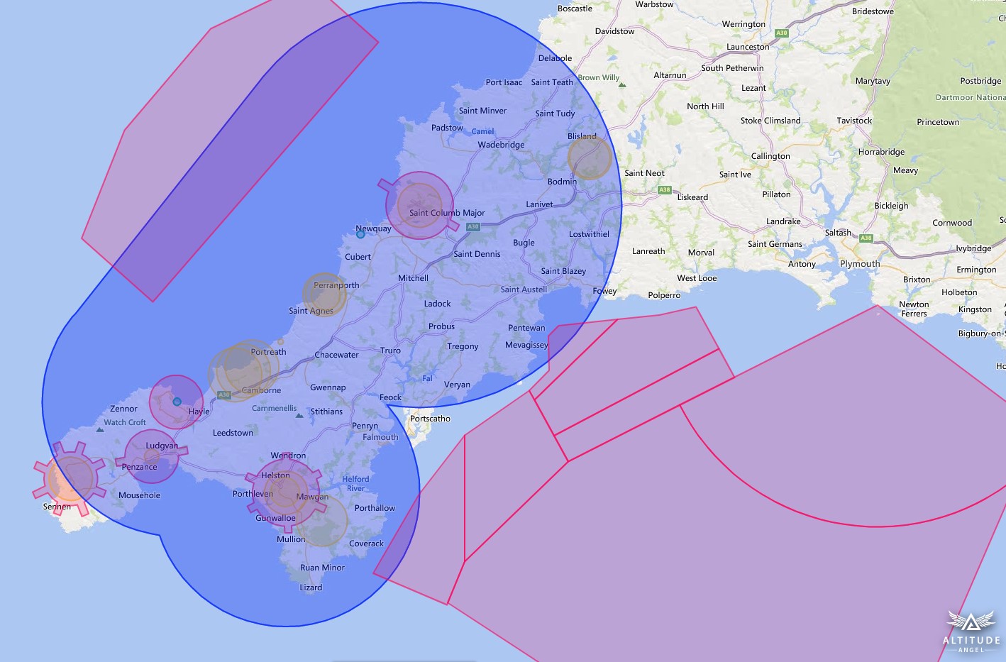 G7 Summit Closes the Sky Above Cornwall